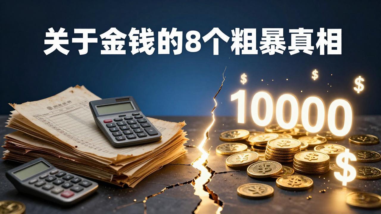 付费文章：关于金钱的 8 个粗暴真相，彻底重塑你的赚钱思维与财富认知-源创文化：轻创终点站