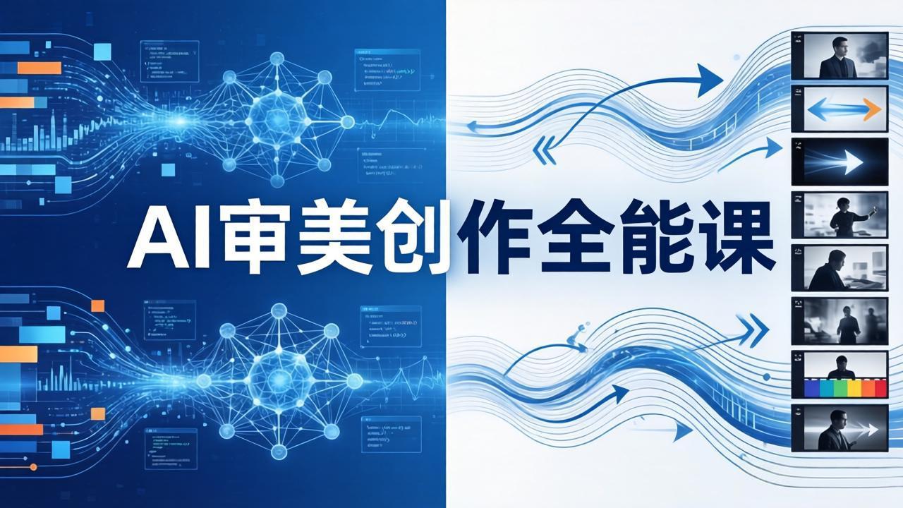 AI审美创作全能课：MJ+Seedance+模型训练+影视分镜+编剧，一站式掌握AI艺术创作-源创文化：轻创终点站