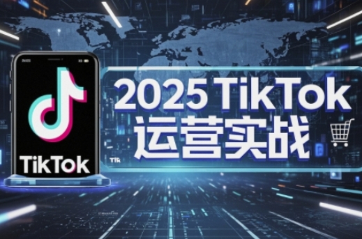 2025TikTok电商运营，掌握TikTok店铺运营核心技巧，实现低成本高转化-源创文化：轻创终点站